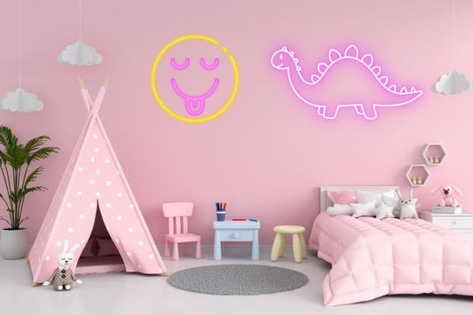 Ways To Use Cute Neon Signs For Your Kawaii Themed Room