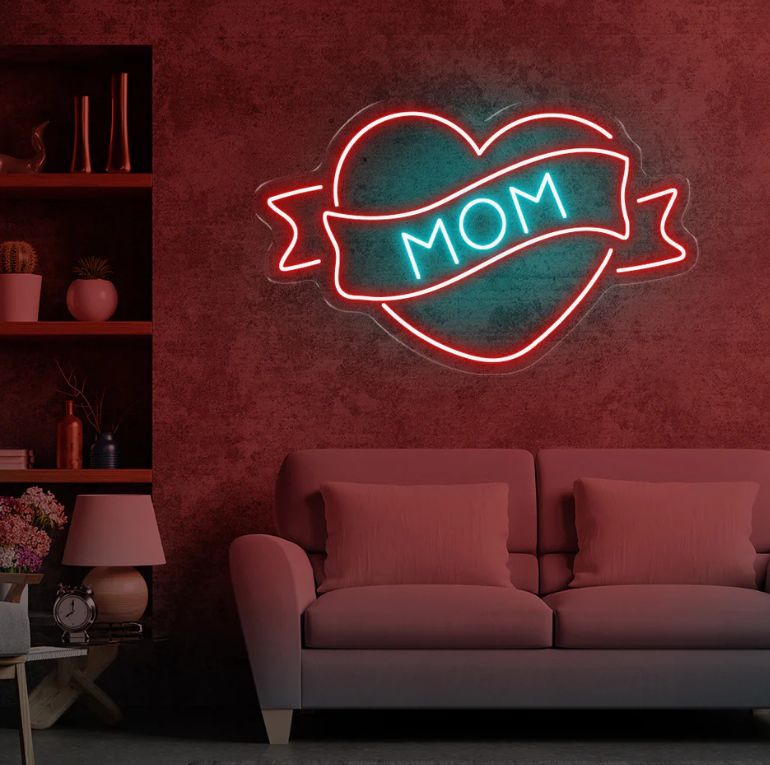 MOM Neon Sign