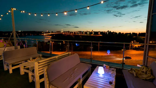 Outdoor Bar Lighting Ideas for a Festive Vibe