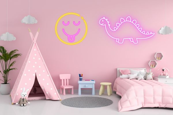 Ways To Use Cute Neon Signs For Your Kawaii Themed Room