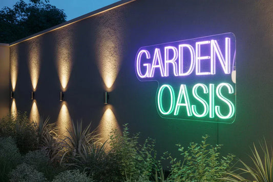 Garden Wall Lighting Ideas