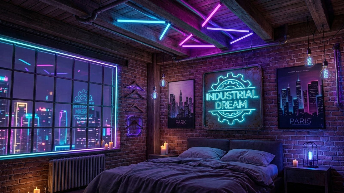 Industrial Bedroom Lighting Ideas for A Bold Lighting Look
