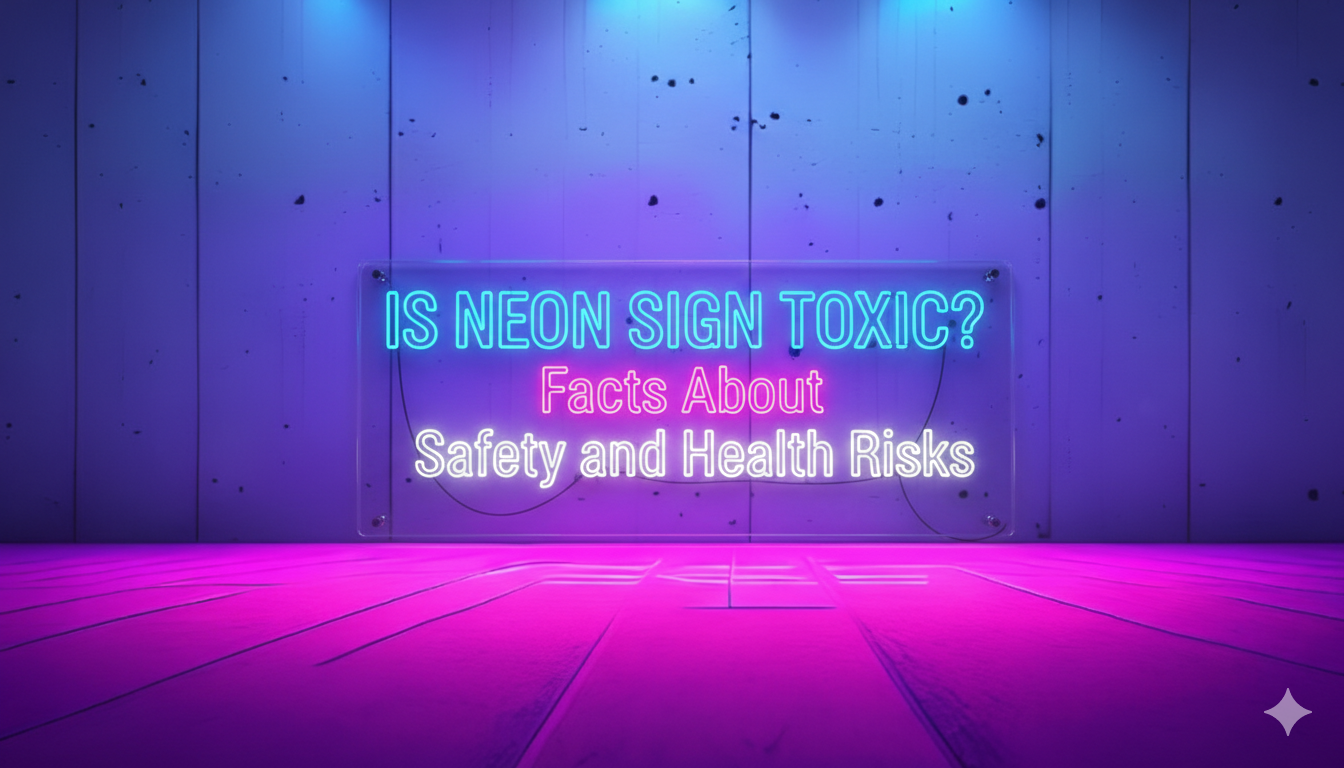 Led Toxic Sign Is Neon sign Toxic? Facts About Safety and Health Risks
