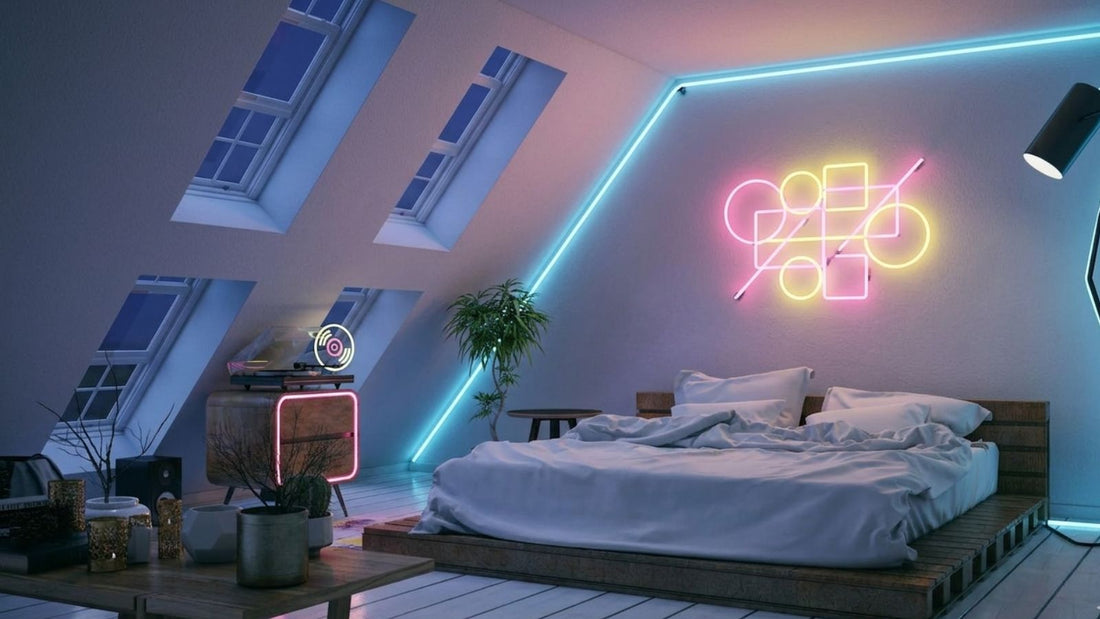 Loft Bedroom Lighting Ideas for A Modern Industrial Look