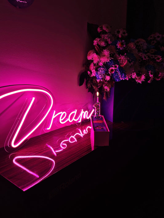 Lights pink