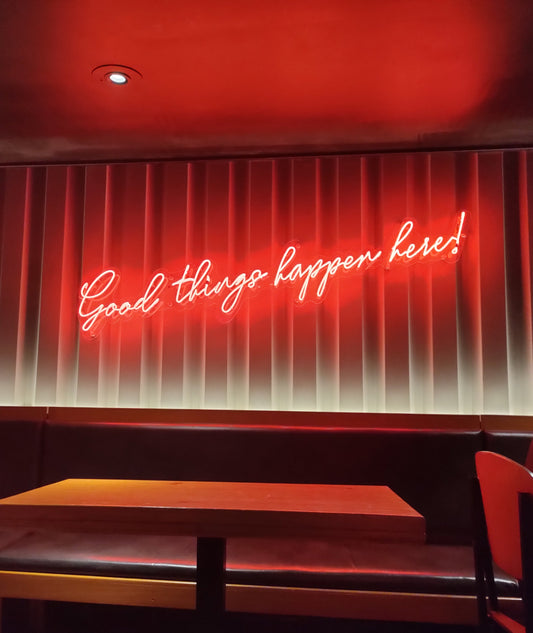 British Salons & Barbers Choosing Neon