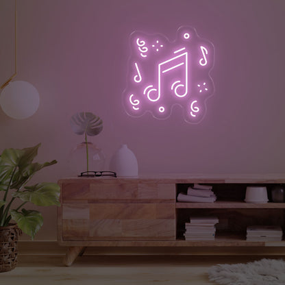 Music Note – Glow with The Beat