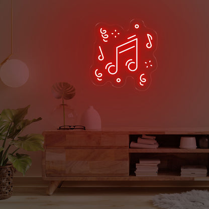 Music Note – Glow with The Beat