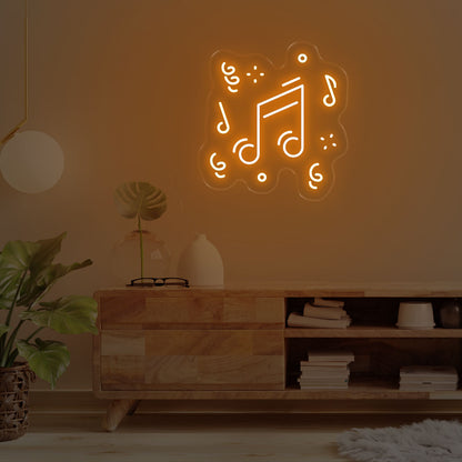 Music Note – Glow with The Beat