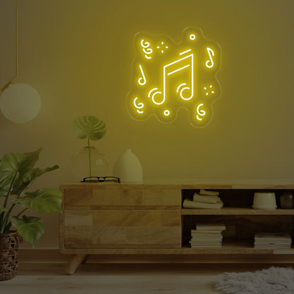 Music Note – Glow with The Beat