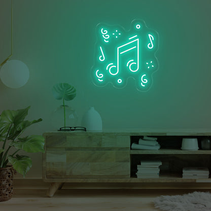 Music Note – Glow with The Beat