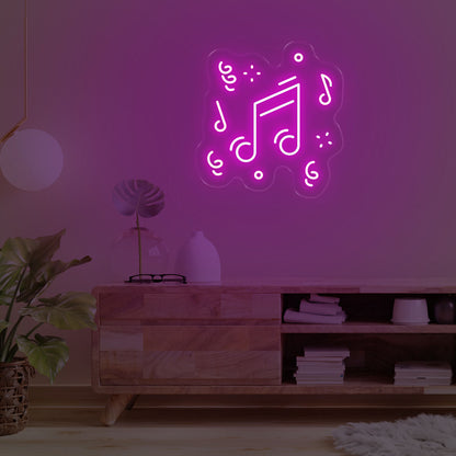 Music Note – Glow with The Beat