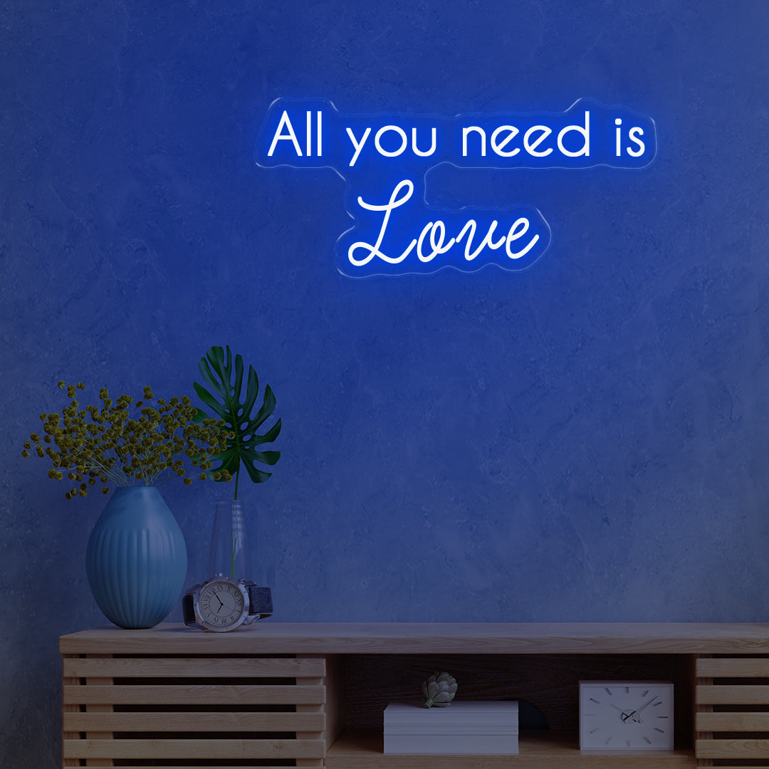 All you need is Love Blue