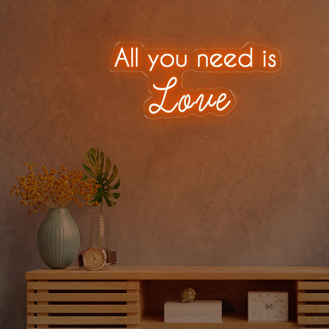 All you need is Love Orange