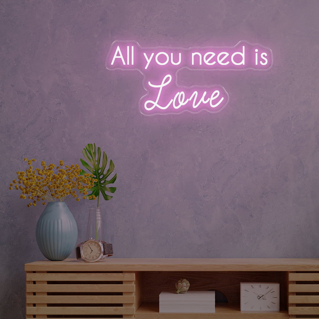 All you need is Love Pink