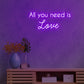 All you need is Love Purple