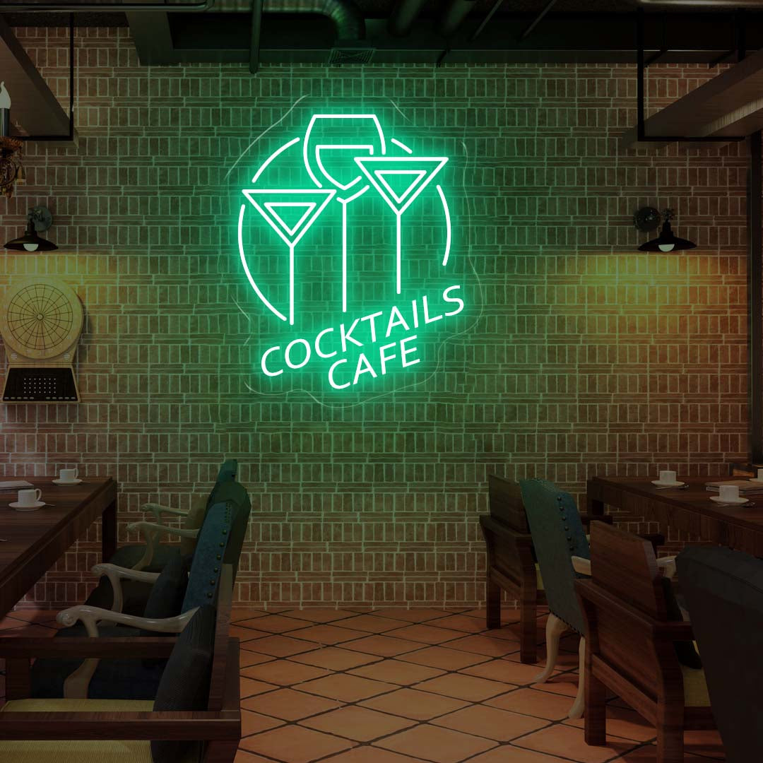 Cocktail Cafe Light Green