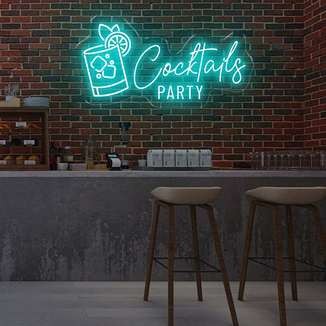 Cocktail Party Light Blue