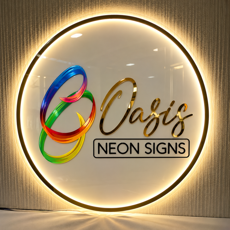 NEON BACKLIT SIGNS