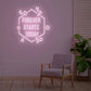 Forever Starts Today Neon Signs Pink