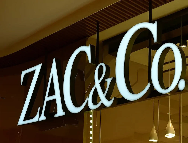 FRONT/FACE-LIT SIGNS